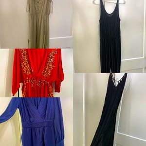 5 DRESSES/ROMPERS